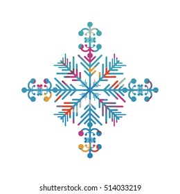 snowflake creative icon image 