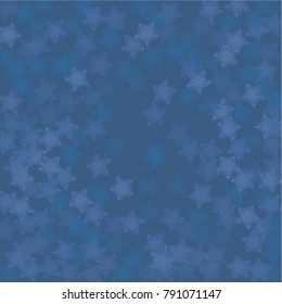 Snowflake dark which consists of isolated elements. Stylish, consist of beautiful  elements in snowflake dark. Can be used as print, wallpaper, cards, poster, logo, background