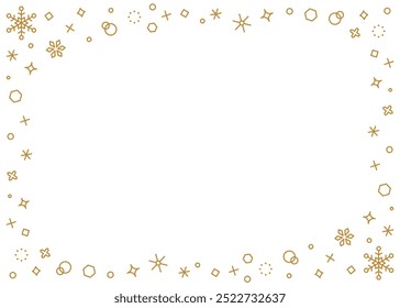 Quadro decorativo floco de neve, design de imagem de inverno