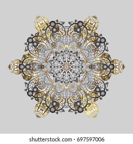 Snowflake design vector