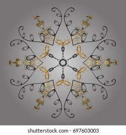 Snowflake design vector
