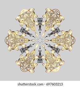 Snowflake design vector