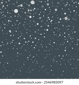 Snowflake design. Winter. Snowfall. White and blue. Scattered snowflakes. December theme. Snowy landscape. Hurricane. Christmas cards