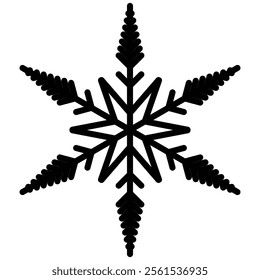 snowflake designs, perfect for winter projects, holiday decorations, and seasonal creativity. sophistication and natural beauty to any design. Vector Illustration Concept.