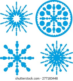 snowflake different shapes
