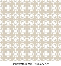 Snowflake fair isle pattern design for fashion textiles, knitwear and graphics