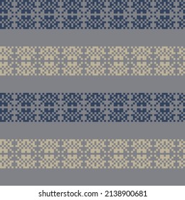 Schneeflocken-Messedesign für Modetextilien, Strickwaren und Grafiken. Elemente austauschbar.
