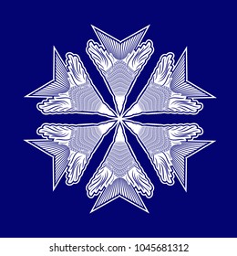 snowflake hq symbol