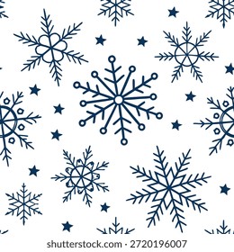 Snowflake and ice crystal seamless tile pattern with sparkling winter details concept as Sparkling winter details on snowflakes and ice crystals create a seamless tile pattern perfect for winter decor in Photo Stock Concept and empty space on the left side,no text --ar 7:2 --tile