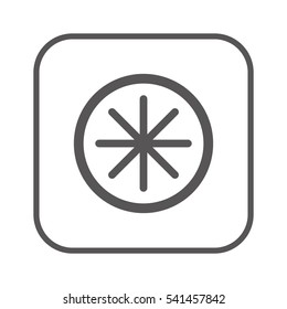 snowflake  icon.
