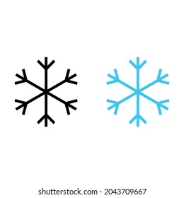Icono de Snowflake para aplicaciones y sitios web