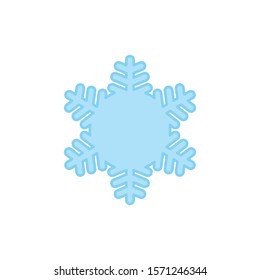 Snowflake Icon for Christmas Time