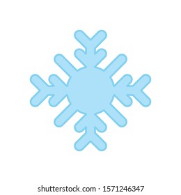Snowflake Icon for Christmas Time