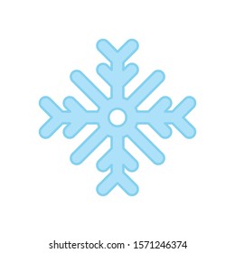 Snowflake Icon for Christmas Time