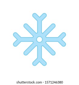 Snowflake Icon for Christmas Time