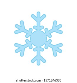 Snowflake Icon for Christmas Time
