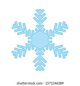 Snowflake Icon for Christmas Time