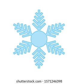 Snowflake Icon for Christmas Time