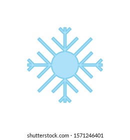 Snowflake Icon for Christmas Time