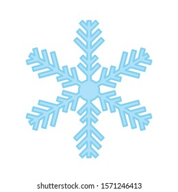 Snowflake Icon for Christmas Time