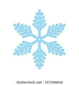 Snowflake Icon for Christmas Time