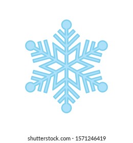 Snowflake Icon for Christmas Time