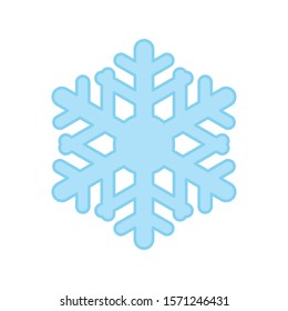 Snowflake Icon for Christmas Time