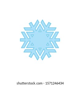 Snowflake Icon for Christmas Time