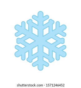 Snowflake Icon for Christmas Time