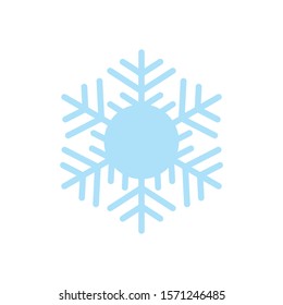 Snowflake Icon for Christmas Time