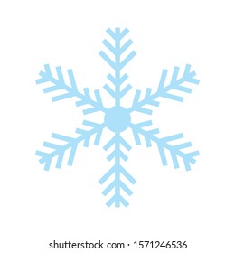 Snowflake Icon for Christmas Time