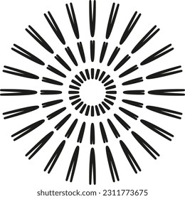 Schneeflocken-Symbol. Weihnachten und Winter. Einfache, flache schwarze Illustration auf weißem Hintergrund.
