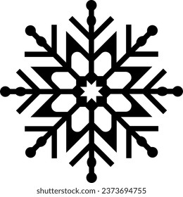 Snowflakes-Symbol-Sammlung einzeln auf transparentem Hintergrund, PNG