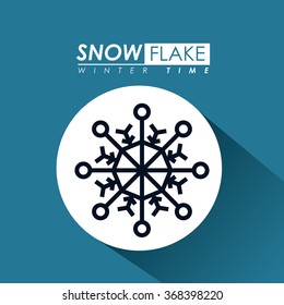 snowflake icon design 