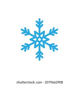 snowflake  icon design template vector isolated illustration