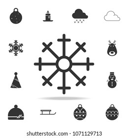 snowflake Icon. Detailed set of web icons. Premium quality graphic design. One of the collection icons for websites, web design, mobile app on white background