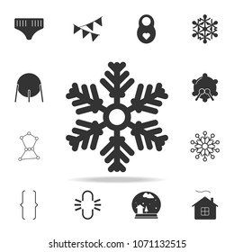 snowflake Icon. Detailed set of web icons. Premium quality graphic design. One of the collection icons for websites, web design, mobile app on white background