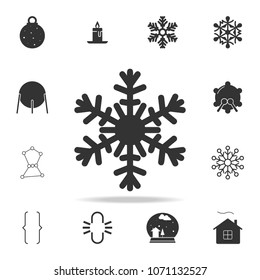 snowflake Icon. Detailed set of web icons. Premium quality graphic design. One of the collection icons for websites, web design, mobile app on white background