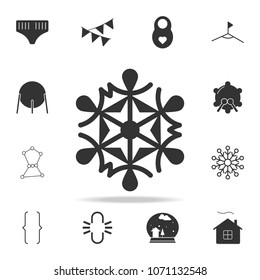 snowflake Icon. Detailed set of web icons. Premium quality graphic design. One of the collection icons for websites, web design, mobile app on white background