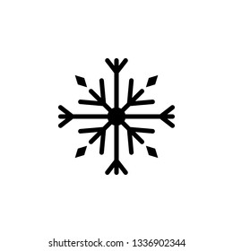 snowflake icon. Element of weather illustration. Signs and symbols can be used for web, logo, mobile app, UI, UX
