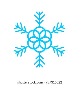 Snowflake Icon graphic.