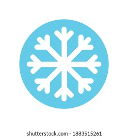 snowflake icon for graphic design projects