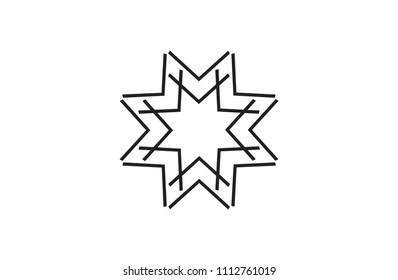 snowflake, icon illustration