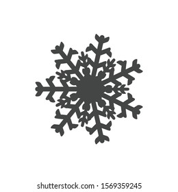 Snowflake icon isolated on white background. Christmas symbol modern, simple, vector, icon for website design, mobile app, ui. Vector Illustration