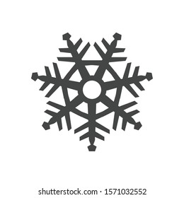 Snowflake icon isolated on white background. Christmas symbol modern, simple, vector, icon for website design, mobile app, ui. Vector Illustration