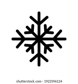 snowflake icon or logo isolated sign symbol vector illustration - high quality black style vector icons
