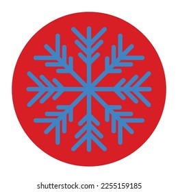 snowflake icon or logo isolated sign symbol vector illustration