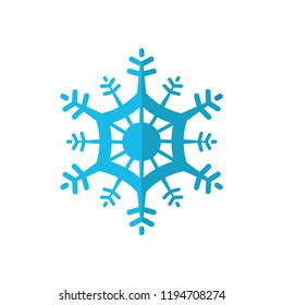 snowflake icon logo template