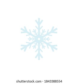 snowflake icon on white background.