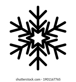snowflake icon . Perfect use for web, pattern, design, icon, ui, ux, etc.